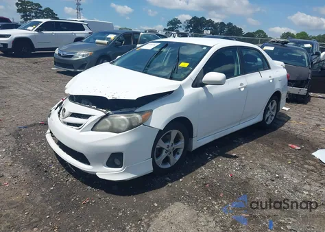 2011 Toyota Corolla S from USA, damaged, VIN 2T1BU4EE9BC672981